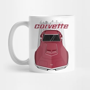 Corvette C3 - Maroon Mug